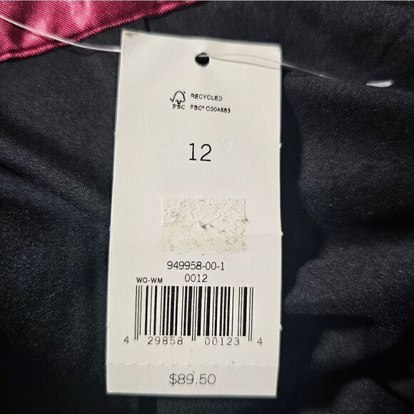 BANANA REPUBLIC NWT Chain Print Flounce Skirt - Size 12 - Picture 8 of 9